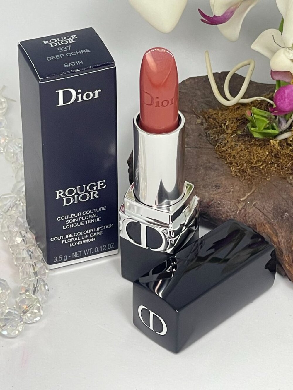 Dior Rouge Dior Couture Colour Lipstick - 937 Deep Ochre (Satin) - New in Box
